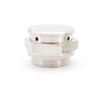 TQUXNGA Equipment Enclosure Breather with Threaded Connection, M25x1.5 | Threaded Hardware Connection and Stainless Steel Body, Side Vent Openings, Vent Point for Balancing Enclosure Air