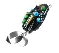 TQUXNGA Fishing Crankbait Lures With Double Hook & PVC Frogs Lures Soft Baits For Blackfish Shallow Water Baits