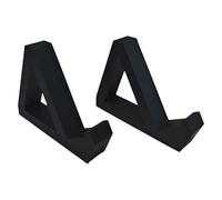 TQUXNGA Fixed Triangular Keyboard Holder Set with Anti-Slip Design, Black | Fixed Frames for a Mechanical Keyboard, Two-Point Stand Setup, Dedicated Upright Placement Between Uses
