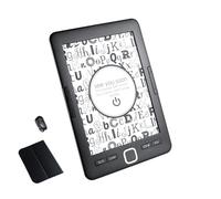 TQUXNGA Inks EBook Reader Lightweight Design Device for Travel Reading Front Light Reducing Eye Strain Supports Various Formats Front Light Reader