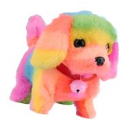 TQUXNGA Interactive Electronic Plush Dog Comfort Toy with Natural Sounds and Life Like Movement for Toddler Indoor Entertainment Automatic Moving Dog Toy