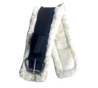 TQUXNGA Light Weight Horse Girth Horses Fleece Girth Elastic English Girth Fleece Horse Cinches Heavy Duty Saddles Accessories Fleece Western Cinches