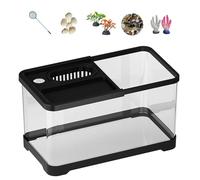 TQUXNGA Marinepark with Constructed in Mood LED Light for Dreamlike Subaquatic Viewing Evening and Strengthened Warmth Knowledge AS Polystyrene Marinepark