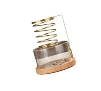 TQUXNGA Modern Wooden Oil Diffuser Stand for Wellness and Balance Stretching Scent Holder