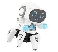 TQUXNGA Multi Scenario Electric Robot with Music Player for Interactive Entertainment in Various Settings Funny Robot for Kids