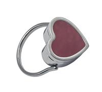 TQUXNGA Openable Heart Shape Rings Stylish Stainless Steel Texture Finger Jewelry Suitable for Modern Women and Couples Present Tender Gift