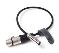 TQUXNGA Premium Tiny XLR Male to Female Adapter Cable for Seamlessly Auditory Device Connection 40cm Adapter Cable