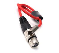 TQUXNGA Premium Tiny XLR Male to Female Adapter Cable for Seamlessly Auditory Device Connection 40cm Adapter Cable