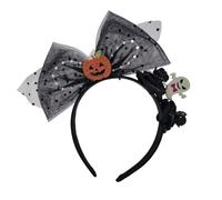 TQUXNGA Pumpkin Bowknot&Rose Shape Hair Hoop Halloween Headband Stage Party Women Styling Headband