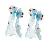 TQUXNGA Romantics Polyester Window Drapery Holders with 3D Camellias Flower and Ribbon Design for House French Flower Curtain Tie Back