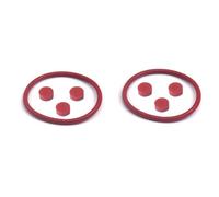 TQUXNGA Rubber Sealing Circles Kits For Nabs Hubs Adapter Enhancing Portable Speakers Performances Sealing