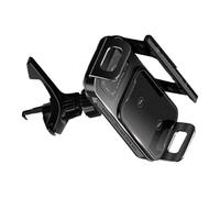 TQUXNGA Stable Three Prong Hook Car Phone Holders Electric Rotation 15W Charging Metal Frame Designs for Road Trips Fast Charging Car Mount