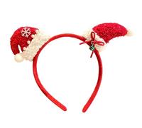 TQUXNGA Stylish Snowflake Hairband Bowknot Headwear User Friendly Design Headpiece For Holiday Event Family Gatherings