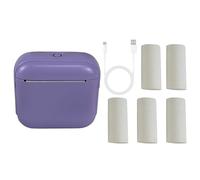 TQUXNGA Thermals Label Printer With Rechargeable Battery For Instants Printing On Devices Travel Friendly Thermals Printer