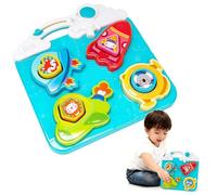 TQUXNGA Universe Themed Musical Learning Toy for Kids with Planets and Astronauts to Discover World Sounds Family Fun Learning Toy