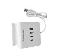 TQUXNGA USB C Hub 4 Port USB2.0 Fast Charging & Data Sync Compact For Laptop Smartphone Travel Fast Speed Data Transfer USB Adapter