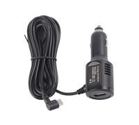 TQUXNGA USB Port Car Charging Adapter With 3.4meter Angled Type C Cable For Dashcam Smartphone TabletS 12V 24V Input Protections Port USB C Car Charger