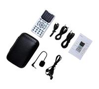 TQUXNGA Voice Changer Device With 16 Sound Effects Lighting Live Broadcast Handheld Microphone Effects Machine Karaoke Voice Changer Card