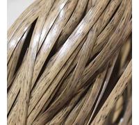 TQVLNMCR Flat Pe Rattan, 500G 70M Plastic Braid Gradient Flat Rattan Weaving for Chairs, Deck Chair, Coffee Table, Pationiture, Repair, Flower Pot, Diy/B/8Mm