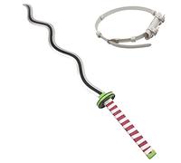 TQVLNMCR Ninja Katana with Sheath, Cos Japanese Samurai Sword, Bamboo Halloween Props, 100Cm(39In)