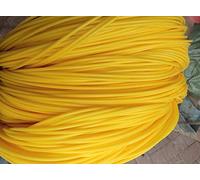 TQVLNMCR Solid Color Rattan Woven Material, Round Rattan Material, Plastic Rattan Material for Weaving and Repairing, Storage Basket/F/Solid(4Mm)