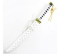 TQVLNMCR Wooden Anime Samurai Sword, Weapon Wooden Short Sword, Simulation Wooden Katana, Suitable For Cartoon Enthusiasts And Children