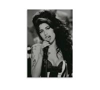 TQWEQWH Amy Winehouse Poster Wall Art Aesthetic Cover Poster Design Painting for Living Room Bed Room 12x18inch(30x45cm) Unframe-style