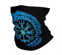 TQWSVUM 3D Viking Print Balaclava Bandana Neck Gaiter Scarf Headband for Womens Mens - Norse Mythology Graphics Outdoor Street Hiking Multifunctional Headwear