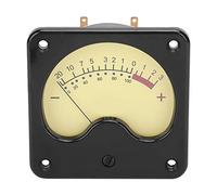 TR - 57 - S0346 VU Meter | Sound Level Tester with Yellow Backlight | Portable DB Meter for Home Audio/Car Audio/DIY | 3.9KΩ Impedance, 57x57mm