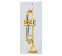 TR-650 Trumpet Bb/C Flat Brass Gold-painted Exquisite Durable Brass Musical Instrument With Trumpet Mouthpiece