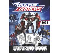 Tr.ansforme'rs Coloring Book: Dive into a Magical Coloring Journey with Friendly Characters and Simple Designs