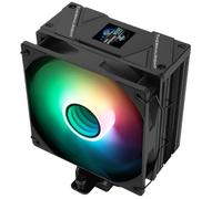 TR-Assassin Spirit 120 Vision ARGB Black CPU Cooler with 1.54-inch 240 * 240 Resolution IPS Display LCD Screen,Computer CPU Air Cooling for LGA1700/1851/115X,AM4/AM5,High Performance Radiator