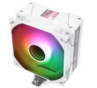 TR-Assassin Spirit 120 Vision ARGB White CPU Cooler with 1.54-inch 240 * 240 Resolution IPS Display LCD Screen,Computer CPU Air Cooling for LGA1700/1851/115X,AM4/AM5,High Performance Radiator