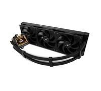 TR-FW360 Black CPU Water Cooler,3 PWM Fans Water Cooling System,IPS LCD Screen with 320 * 240 Resolution,for AMD/AM4/AM5&Intel LGA1851/1700,Computer 360 CPU Liquid Cooler for 2.4in IPS Display