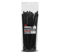 TR Industrial Ultra Heavy Duty Multi-Purpose UV Cable Ties (50-Piece), 250 lbs. Tensile Strength, 13.8", Black