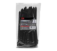 TR Industrial Ultra Heavy Duty Multi-Purpose UV Cable Ties (50-Piece), 250 lbs. Tensile Strength, 8.9", Black