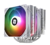 TR-Peerless Assassin 120 SE White ARGB CPU Cooler, 6 Heat Pipes AGHP Technology, Dual Towers and Dual PWM Fans, 155mm High, Computer CPU Cooling for AMD:AM4 AM5/Intel LGA 1700/1150/1151/1200