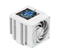 TR Phantom Spirit 120 Vision Snow CPU Air Cooler, Desktop Heatsink with Dual PWM Fan, 3.95 Inch Magnetic PC Screen Cooler, 480 x 480 Resolution, for LGA1851/1700, AM