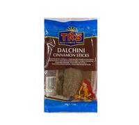 TR S Dalchini Cinnamon Sticks 50g Whole Aromatic Bark for Authentic Indian Curries, Biryani, Masala Chai, and Baking Pack of 1