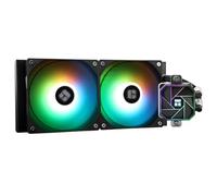 TR-Thermalright Aqua Elite 240 V3 Aio CPU Cooler-240mm Liquid Cooler,2x120mm ARGB Cooling Fan,Easy Installation,Compatible with AM5/AM4, LGA1851/1700/115X/1200/2011, Black