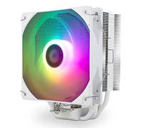 TR-Thermalright Assassin King 120 SE White ARGB CPU Cooler-5 Heatpipes, 1550 rpm, Quiet 120 mm ARGB Fan, for AM4/AM5, Intel LGA1851/1700/115x/1200, 148 mm High PC Cooler White