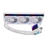 TR-Thermalright Frozen Infinity 360 White Liquid CPU Cooler,360mm Aio Cooler-Infinity Mirror Light Effect,2000RPM,for AMD AM4/AM5,Intel LGA1851/1700/1150/1151/2011