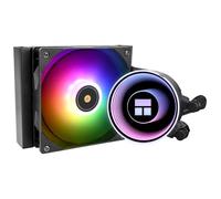 TR Thermalright Frozen Notte 120 ARGB Black Liquid CPU Cooler Infinite Mirror Light Effect, 120 mm Aio Cooling, PWM Fan 2000 rpm, for AM4/AM5, Intel LGA1851/1700/115x/1200