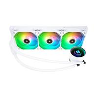 TR-Thermalright Frozen Notte 360 White ARGB V2 Liquid CPU Cooler Infinite Mirror Light Effect, 360 mm Aio Cooling, 3PWM Fan 2000 rpm, for AM4/AM5, Intel LGA1851/1700/115x/1200/2011