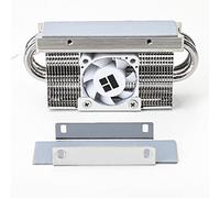 TR-Thermalright HR10 2280 PRO-M.2 SSD Cooler, 5 mm x 4 Heatpipe Radiator for PS5/PC, PCle 5.0 Compatible, with 30 mm CPU Fan 6500 rpm, Decorative Lid with
