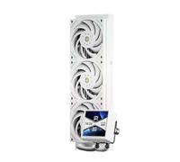 TR-Thermalright Peerless Vision 360 UB ARGB White Liquid CPU Cooler,3.95’’ IPS LCD Screen with 480x480 Resolution-Magnetic,360mm Aio,CPU Fan-Combined Exhaust,for AM4/AM5,LGA1851/1700/115x