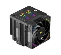 TR-Thermalright Phantom Spirit 120 Digital EVO CPU Cooler, Double Tower with 7 Heat Pipes, Dual PWM Fan 2150RPM, Digital Display Board Top Cover, for AM5/AM4, Intel lga1851/1700/115x, Black