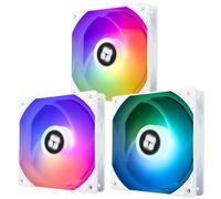 TR-Thermalright TL-C12CW-S X3 120mm CPU PWM ARGB Fan,1550RPM Silent Cooling,White CPU Fan 3-Pack,Can be Paired with Chassis/CPU Cooler