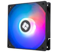 TR-TL-C12RB-S V2 CPU Fan Case Cooler PWM Fan, 4pin PWM Connector Computer Fan With ARGB Aperture, 1500RPM Speed PC Cooling Reverse Fan(120mm,Black)