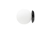 TR Wall Lamp Black Matt Opal Glass
